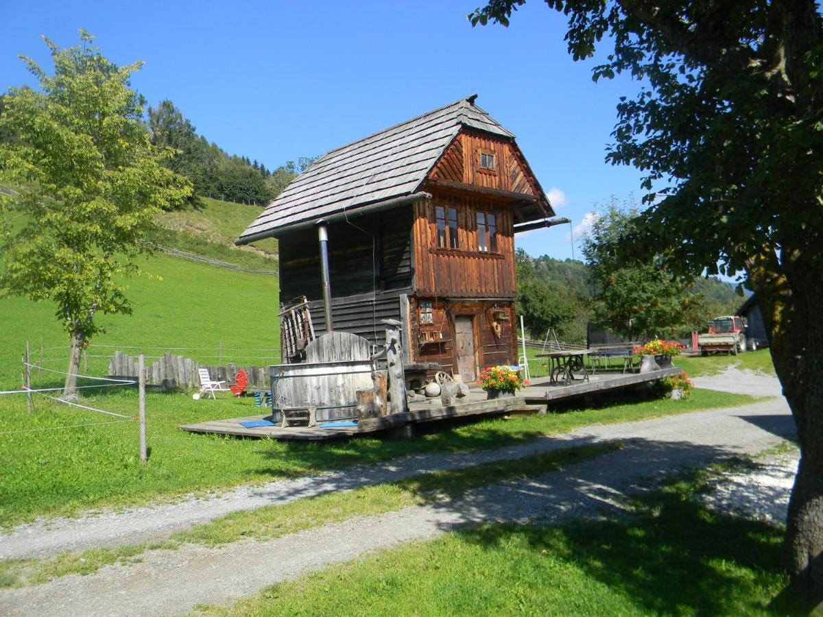 Huettenferien Koeberlhof Sankt Georgen ob Murau Exterior foto