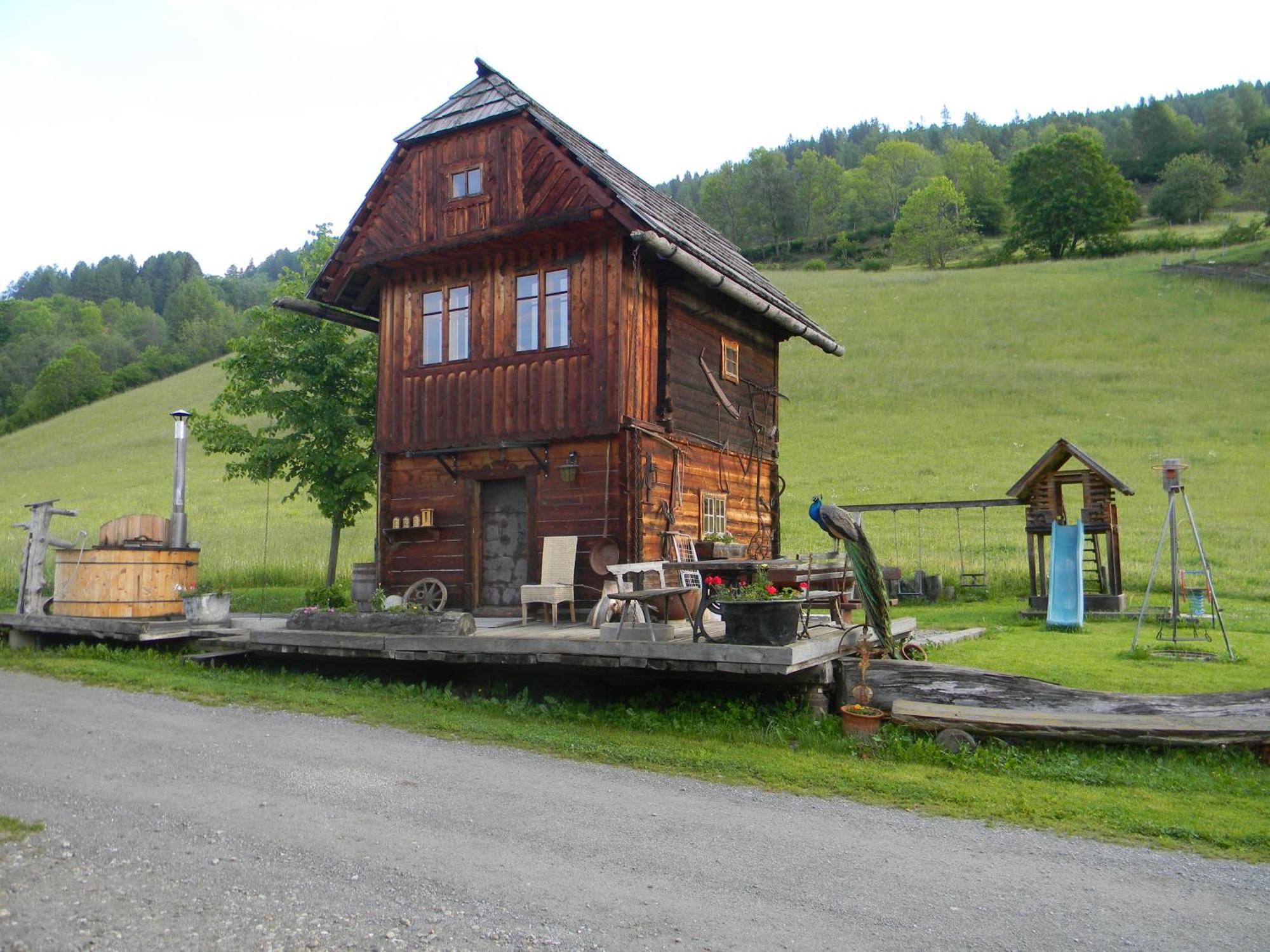 Huettenferien Koeberlhof Sankt Georgen ob Murau Exterior foto