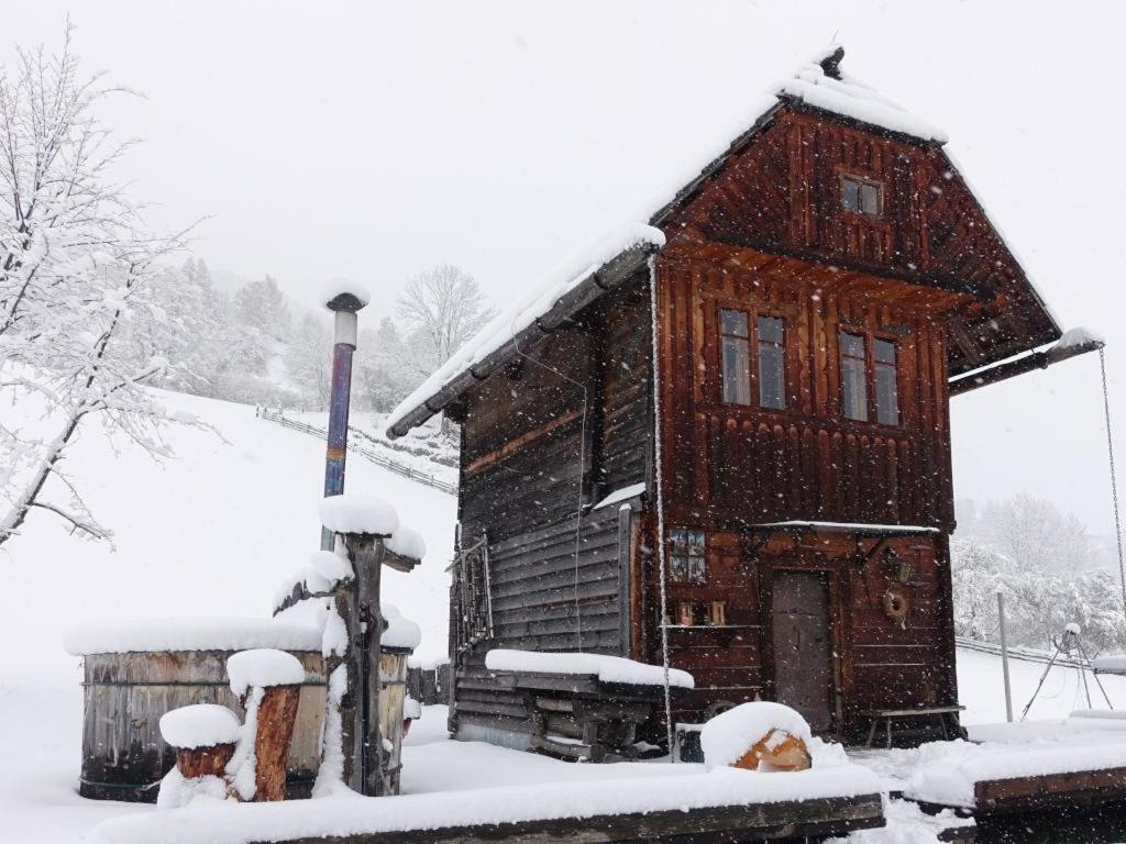 Huettenferien Koeberlhof Sankt Georgen ob Murau Exterior foto